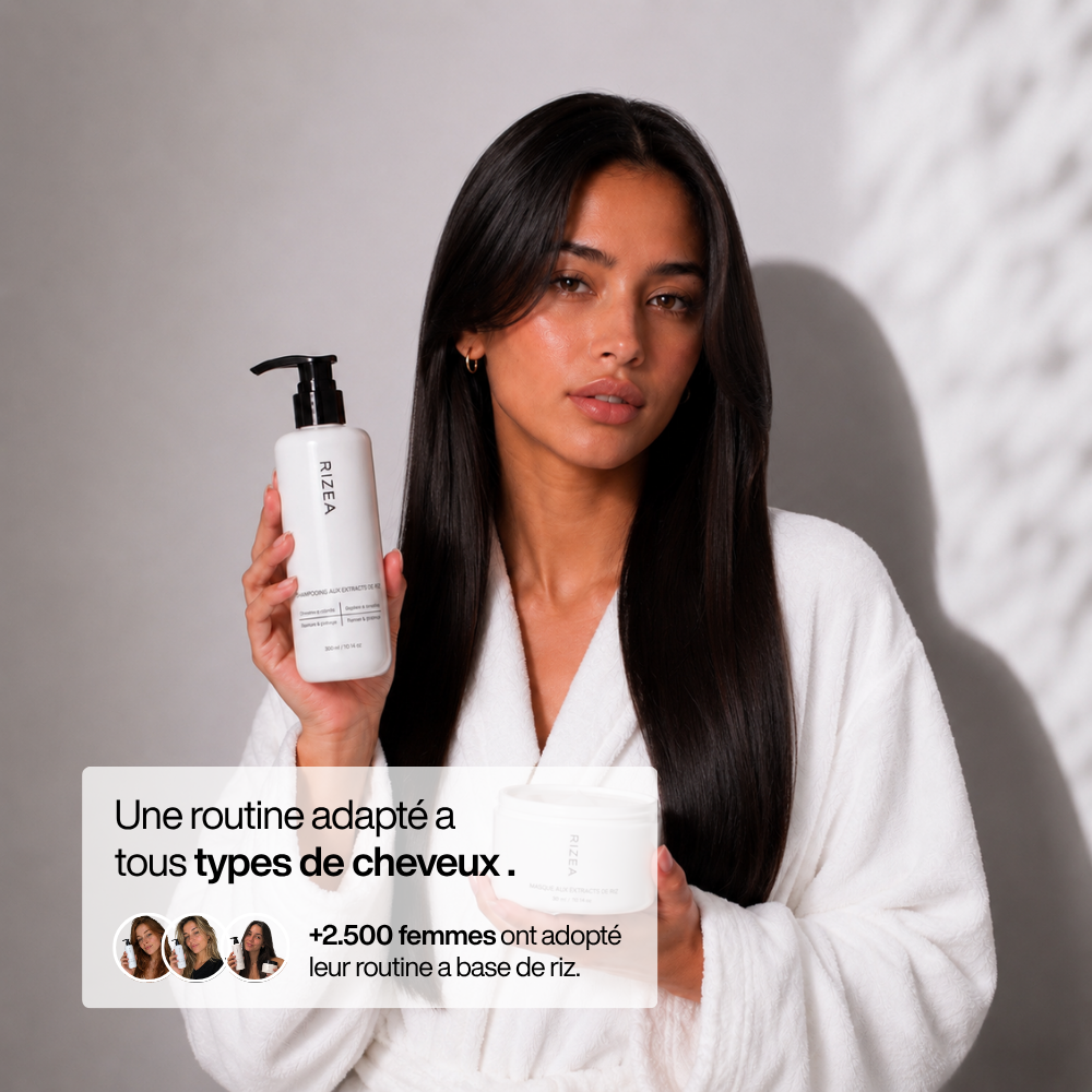 Shampoing purifiant au riz