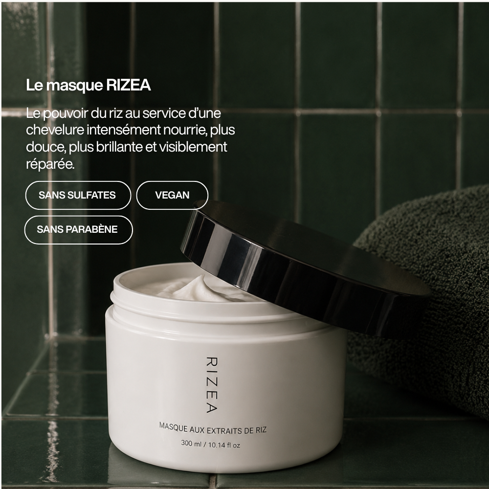 Masque réparateur au riz