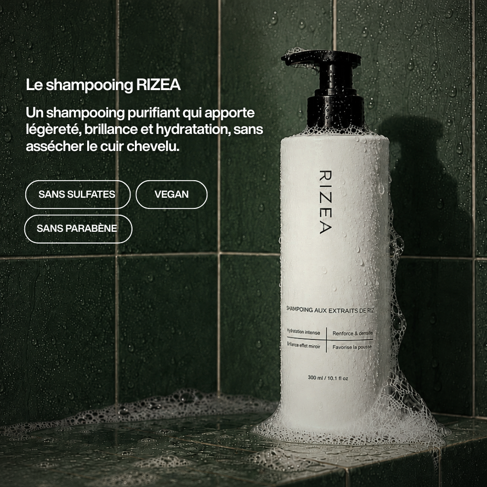 Shampoing purifiant au riz